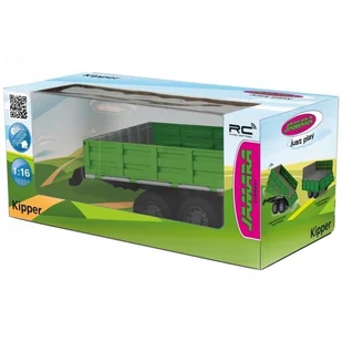 Jamara Przyczepka wywrotka do traktora Fendt 1050 Vario RC 1:16 3869 - Jeździki dla dzieci - miniaturka - grafika 3