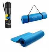 Maty do ćwiczeń - Gruba Mata Do Ćwiczeń Joga Fitness 1,5CM Niebieska - miniaturka - grafika 1