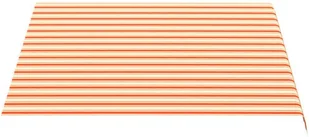 VidaXL Lumarko Zapasowa tkanina na markizę, żółto-pomarańczowa, 3x2,5 m 312015 VidaXL - Markizy - miniaturka - grafika 3