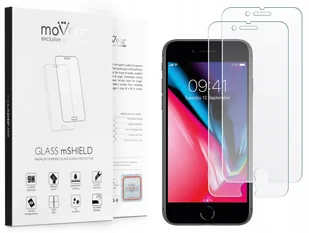 movear 2 szt. MATOWE Szkło Hartowane 9H Apple iPhone 8/7 PLUS (5.5") do Etui GLASS mSHIELD 2.5D MATT AI87PG2M14M002 - Szkła hartowane na telefon - miniaturka - grafika 2
