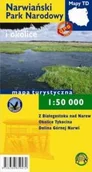 Atlasy i mapy - TD Mapy praca zbiorowa Narwiański Park Narodowy i okolice. Mapa turystyczna 1:50 000. Laminowana - miniaturka - grafika 1