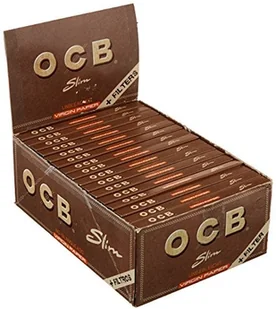 OCB Slim Virgin Paper 2300 bibułki niewybielane, dodatkowo filtry, 32 sztuki 2300 - Pozostałe akcesoria barmańskie OCB Slim Virgin Paper 2300 bibułki niewybielane, dodatkowo filtry, 32 sztuki 2300 - Pozostałe akcesoria barmańskie - miniaturka - grafika 1