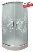 Kabiny prysznicowe - Liveno MARGO 90x90 - miniaturka - grafika 1