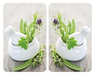 Inne naczynia kuchenne - Wenko Podkładki pod garnki Herb Garden - 2 szt. 2521420100 - miniaturka - grafika 1