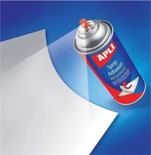 APLI KLEJ W SPRAYU APLI DO REPOZYCJONOWANIA 400ML zakupy dla domu i biura AP12088 - Kleje biurowe - miniaturka - grafika 3