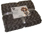 Legowiska dla psów - Nobby koc polarowy Super SoFT, 60 x 85 cm, brązowy - miniaturka - grafika 1