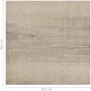 VidaXL Lumarko Samoprzylepne panele podłogowe, 20 szt., PVC, 1,86 m, taupe! 330158 VidaXL - Panele podłogowe - miniaturka - grafika 11
