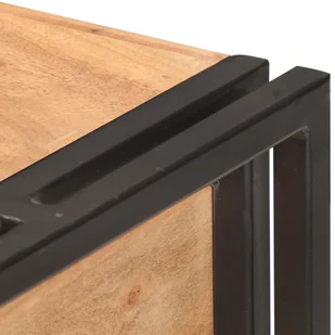 vidaXL Szafka, 120x30x75 cm, lite drewno akacjowe 321803 - Szafki do salonu - miniaturka - grafika 7