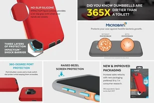 Speck Presidio Sport - Etui Samsung Galaxy S9 (Black/Gunmetal Grey/Black) 110127-6683 - Etui i futerały do telefonów Speck Presidio Sport - Etui Samsung Galaxy S9 (Black/Gunmetal Grey/Black) 110127-6683 - Etui i futerały do telefonów - miniaturka - grafika 10