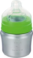 Shakery i bidony sportowe - Klean Kanteen Klean Kanteen Butelka dla dzieci 148 ml slow drinking flow, brushed stainless  2021 Bidony 1005873 - miniaturka - grafika 1