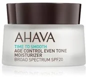 Kremy do twarzy - Ahava Time to Smooth Age Control Even Tone Moisturizer Broad Spectrum SPF 20 krem do twarzy 50 ml - miniaturka - grafika 1