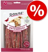 Przysmaki dla psów - Dokas paski do żucia, półwilgotne - Pierś królicza - miniaturka - grafika 1