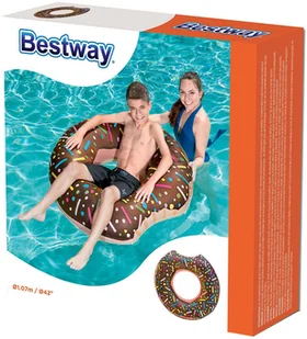 Koło Dmuchane Do Pływania Donut 107 CM Bestway - Materace dmuchane i koła do pływania - miniaturka - grafika 3