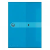 Szkolne artykuły papiernicze - Herlitz Teczka A4 PP na dokumenty Easy Orga Niebieska tran - miniaturka - grafika 1