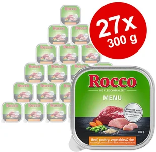 Rocco Megapakiet Menu 27 x 300 g Wołowina - Mokra karma dla psów - miniaturka - grafika 2