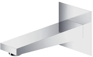 Omnires Wylewka naścienna Fresh WD Chrom - Wylewki do baterii - miniaturka - grafika 3