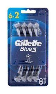 Gillette Blue3 Comfort Champions League maszynka do golenia 8 szt dla mężczyzn 8szt - Maszynki do golenia i wkłady - miniaturka - grafika 2