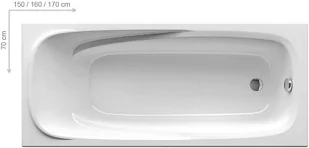 Ravak Vanda II 160x70 CP21000000 - Obudowy do wanien - miniaturka - grafika 2