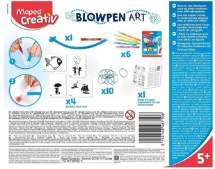 Maped Flamastry dmuchane STRING'ART z szablonami 846710 Creativ 728411 - Zabawki kreatywne - miniaturka - grafika 13