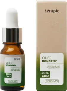 Terapiq Terapiq CBD Olej konopny 20% 10ml - Olejki do ciała i włosów - miniaturka - grafika 2