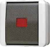 Wyłączniki światła i elektryczne - Jung 831 W przycisk schlieáer, 1-biegunowy 831W - miniaturka - grafika 1
