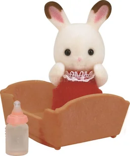 Sylvanian Families Dziecko królików z czekoladowymi uszkami 5062 - Figurki dla dzieci - miniaturka - grafika 7