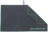Ręczniki - Lifeventure Ręcznik szybkoschnący Recycled SoftFibre Trek Towel Large L Szary - miniaturka - grafika 1