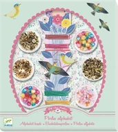 Zabawki kreatywne - Djeco PERŁKI Z LITERKAMI zestaw do tworzenia biżuterii DJ09839 - miniaturka - grafika 1