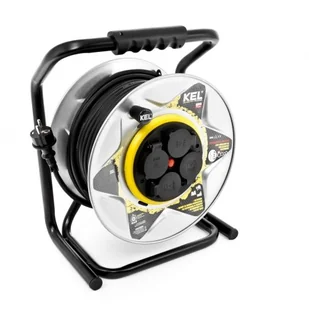 PLASTROL Przedłużacz bębnowy IP44 guma 3x2,5 mm2 30 m KEL W-97241 - Przedłużacze i rozgałęźniki - miniaturka - grafika 2