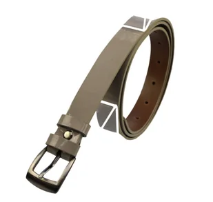 Pas-Max (PL) Pasek Damski Skórzany (PL) Skóra Licowa EXTRA Gładki 25 mm Lakierowany BEŻOWY - Paski Pas-Max (PL) Pasek Damski Skórzany (PL) Skóra Licowa EXTRA Gładki 25 mm Lakierowany BEŻOWY - Paski - miniaturka - grafika 1