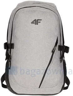 4f Plecak Uni H4L19 PCU006 27M Chłodny jasny szary melanż P6417-0 - Plecaki - miniaturka - grafika 2