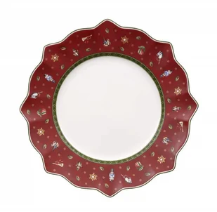 Villeroy & Boch Toy's Delight Talerz obiadowy czerwony średnica: 29 cm (14-8585-2620) - Talerze - miniaturka - grafika 2