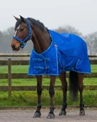 Derki dla konia - Derka padokowa 150g 600D AW21 - QHP - splash 6158 - miniaturka - grafika 1