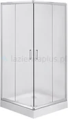 Kabiny prysznicowe - Deante Funkia kabina z brodzikiem lpzestaw1823 - miniaturka - grafika 1