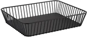 Wyposażenie lokali gastronomicznych - APS Kosz GN 1/2, czarny | Urban 30415 - miniaturka - grafika 1