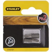 Narzędzia warsztatowe - Stanley KOŃCÓWKI WKRĘTARSKIE - PHILLIPS PH2/25 mm STA61021-XJ - miniaturka - grafika 1