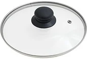 Pokrywki - ORYX Oryx 5023410  szklana pokrywka do patelni, 20 cm, stal nierdzewna, Przezroczysty brzeg 5023410 - miniaturka - grafika 1