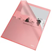 Ofertówki - Esselte Obwoluta groszkowa - czerwony 60833 op.25 - miniaturka - grafika 1