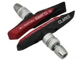 Hamulce rowerowe - Clarks Rowerowe klocki hamulcowe ps958 mtb v-brake czarny|czerwony KLOCKI CPS958 MTB 72MM RED/BK - miniaturka - grafika 1