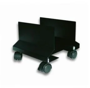 Techly Techly Podstawka pod obudowę PC na kółkach, czarna 303294 - Akcesoria do słuchawek - miniaturka - grafika 2