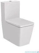 Miski WC - Roca Inspira Square Rimless miska do kompaktu Perłowy A342536630 - miniaturka - grafika 1