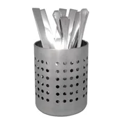 Wyposażenie lokali gastronomicznych - Vogue Kosz na sztućce | średnica 120x(H)130mm DP021 - miniaturka - grafika 1