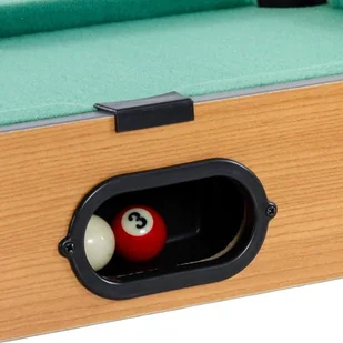 MAKSTOR.pl MINI STÓŁ BILARDOWY POOL BILARD + AKCESORIA 2003010 (20030108) - Stoły bilardowe i akcesoria - miniaturka - grafika 2