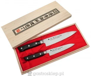 Satake Cutlery Satake Katsu Zestaw nóż Santoku + Nakiri HG8264W - Noże kuchenne - miniaturka - grafika 2