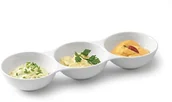 Miski i półmiski - Tognana Miska do przystawek firmy/miska na DIP/Knabber powłoka wykonana z porcelany, wyposażona w trzy segmenty, 37 x 12 x 6 cm firmy 8000257181158 - miniaturka - grafika 1