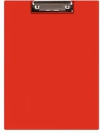 Pudła i kartony archiwizacyjne - Q-CONNECT Clipboard teczka, PVC, A5, czerwony KF16207 - miniaturka - grafika 1
