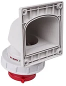 Kostki, złączki, wtyczki - PCE Polska sp. z o.o. Wtyczka tablicowa (zwrotnica faz) 16A 5P 400V czerwona IP67 TWIST 778152-6 - miniaturka - grafika 1