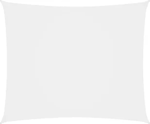 vidaXL Prostokątny żagiel ogrodowy, tkanina Oxford, 5x7 m, biały 135275 - Parasole ogrodowe - miniaturka - grafika 7