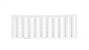 Wago Ramka z oznacznikami 10x 1-10 209-602 5szt. 209-602 - Inne akcesoria elektryczne - miniaturka - grafika 2