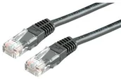 Patchcordy - Patchcord UTP kat.5e 3m czarny) - miniaturka - grafika 1